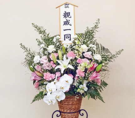 枕花白(一対) 44,000円
