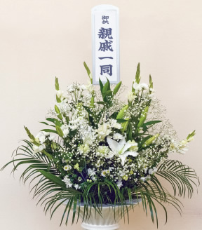 枕花白(一対) 38,500円
